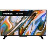 Toshiba 43Uv2F53Dbu 43-Inch 4K Ultra Hd Smart Tv - Tru Resolution, Tru Micro Dimming, Hdr10, Dolby Audio