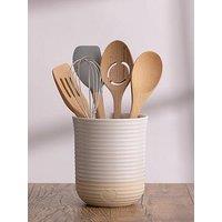 Mason Cash Rustic Charm Utensil Jar