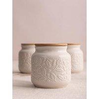 Price & Kensington Acorn Set Tea, Coffee, Sugar Storage Jars