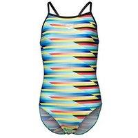 Arena Girl'S Racing Stripe Swimsuit