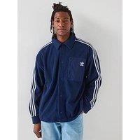 Adidas Originals Adicolor Polar Fleece Shirt - Blue