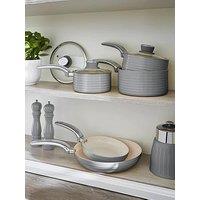 Swan Retro 5-Piece Pan Set - Grey
