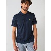 Lyle & Scott Mens Golf Tech Polo Shirt - Navy