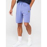 Lyle & Scott Mens Fly Fleece Shorts - Blue