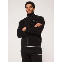 Ellesse Mens Maseben Fleece Jacket - Black