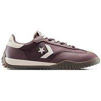Converse Unisex Run Star Trainer Leather Ox - Brown
