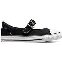Converse Kids Chuck Taylor All Star Dainty Mary Jane Canvas Ox - Black/White