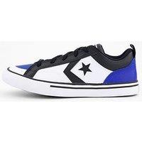 Converse Junior Pro Blaze Trainers - White/Blue/Black