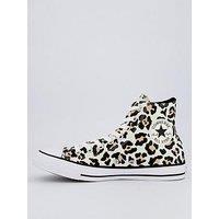 Converse Women'S Chuck Taylor All Star Canvas Hi-Top Trainers - Black