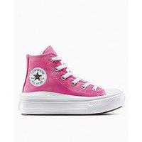 Converse Kids All Star Move Trainers - Court Purple/Violet Heat/White