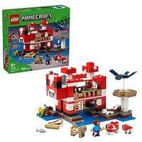 Lego Minecraft The Mooshroom House Toy Playset 21270