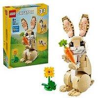 Lego Creator 3In1 Cute Bunny, Toy Animal Set 31162