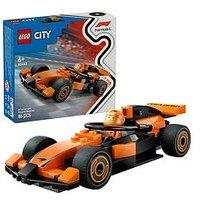 Lego City F1 Driver With Mclaren Race Car Toy 60442