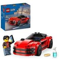 Lego City Red Sports Car Toy Vehicle Set 60448