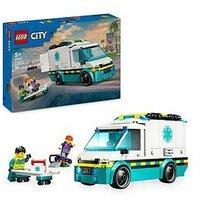 Lego City Emergency Ambulance Toy Vehicle Set 60451