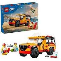 Lego City Lifeguard Beach Rescue Truck Playset 60453
