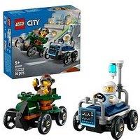 Lego City Aeroplane Vs. Hospital Bed Race Car Pack 60459