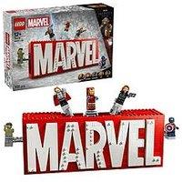 Lego Marvel Marvel Logo & Minifigures 76313