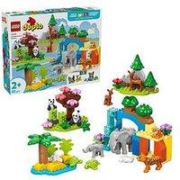 Lego Duplo 3In1 Wild Animal Families Toy Set 10446