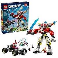 Lego Dreamzzz Cooper&Rsquo;S Tiger Mech & Zero&Rsquo;S Hot Rod Car Toy 71497