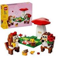 Lego Hedgehog Picnic Date