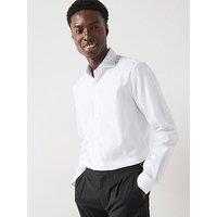 Mango Marta Long Sleeved Formal Fit Shirt - White