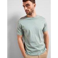 Mango Bellow Short Sleeved Regular Fit T-Shirt - Light Green