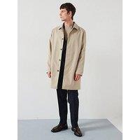Mango Chayton Smart Trench Coat - Cream