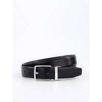 Mango Emili Leather Belt - Black