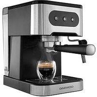 Daewoo 20-Bar Espresso Coffee Maker With Steam Wand