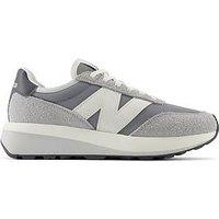 New Balance Unisex 370 Trainers - Concrete