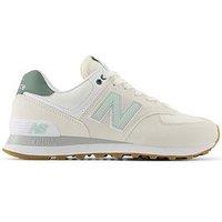 New Balance Women'S 574 Trainers - White