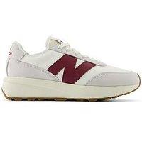 New Balance Unisex 370 Trainers - Burgundy