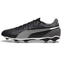 Puma Mens King Match Firm Ground Football Boots - Black