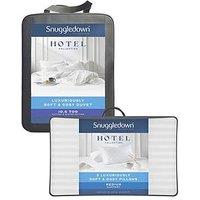 Snuggledown Of Norway Hotel Luxuriously Soft Bundle- 10.5 Tog Super King Duvet + 2 Pillows