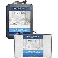 Snuggledown Of Norway Hotel Luxuriously Soft Bundle- 13.5 Tog Super King Duvet + 2 Pillows