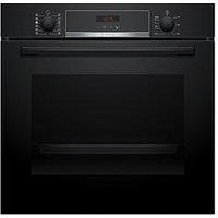 Bosch Series 4 Hqa574Bb3B Built-In Electric Single Oven With Pyrolytic Cleaning - Black