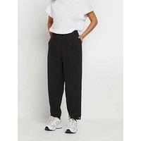 Pixiegirl Petite Barrel Button Cuff Trouser - Black