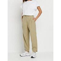 Pixiegirl Petite Barrel Button Cuff Trouser - Natural