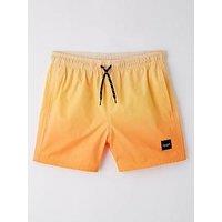 Jack & Jones Mini Younger Boys Dip Dye Swim Shorts - Buttercream