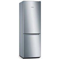 Bosch Series 2 Kgn33Nlebg 176Cm High 50/50 Fridge Freezer - Stainless Steel Look - E Rated