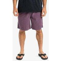 Quiksilver Mens Taxer Cord Shorts - Purple