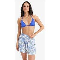 Roxy Womens Forever And A Day Short Elastic Waist Shorts - White