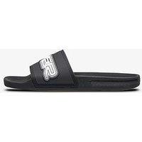 Quiksilver Mens Rivi Wordmark Sliders - Black