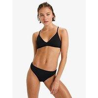 Roxy Womens Beach Classics Moderate Basic Pant Separate Bottom Swimsuit - Black