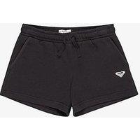 Roxy Girls Surf Feeling Terry Shorts - Black