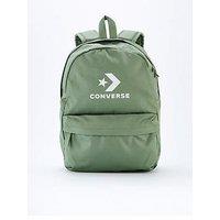 Converse Womens Speed 3 Backpack Sc Large Logo - Foothill Green