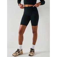 Converse Womens Wordmark Bike Short - Black - Converse Black