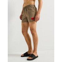 Hugo Dominica Swim Shorts - Brown