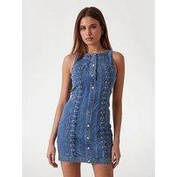 Guess Lisbeth Sleeveless Denim Dress - Blue